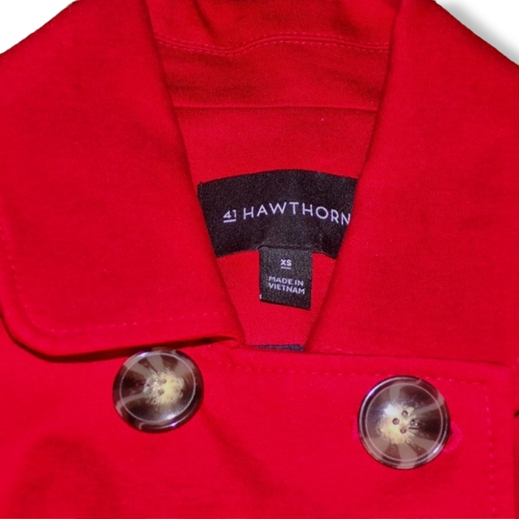 NWOT 41 Hawthorn Crue Belted Trench Coat - Picture 7 of 7